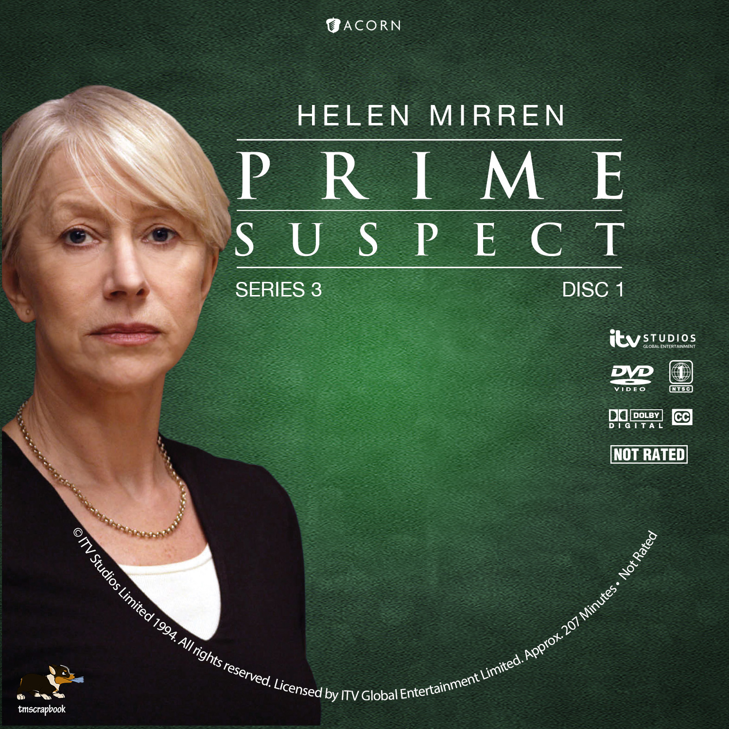 Prime Suspect Series 3 1994 R1 Labels 1 | DVD Covers | Cover Century ...