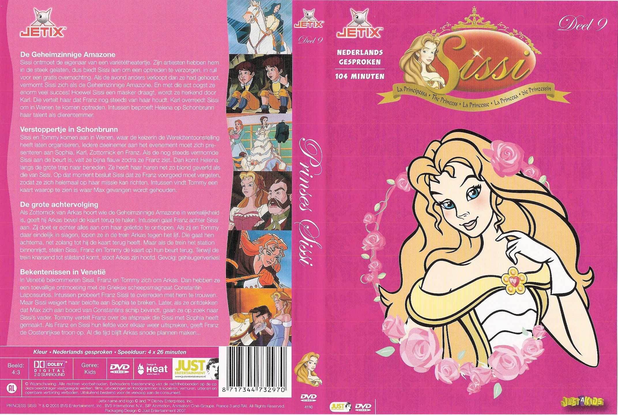 Prinses Sissi Vol. 09 DVD NL1 | DVD Covers | Cover Century | Over 1.000 ...