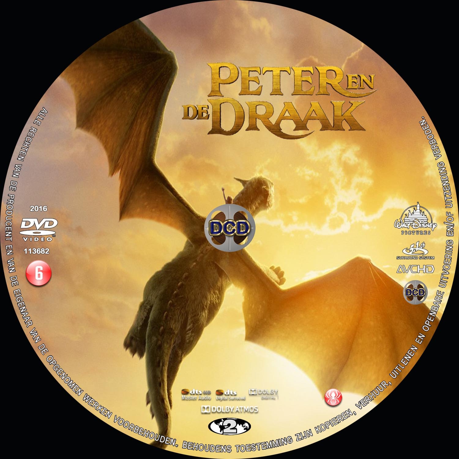 peter en de draak (2016) DVD Cover CD | DVD Covers | Cover Century ...