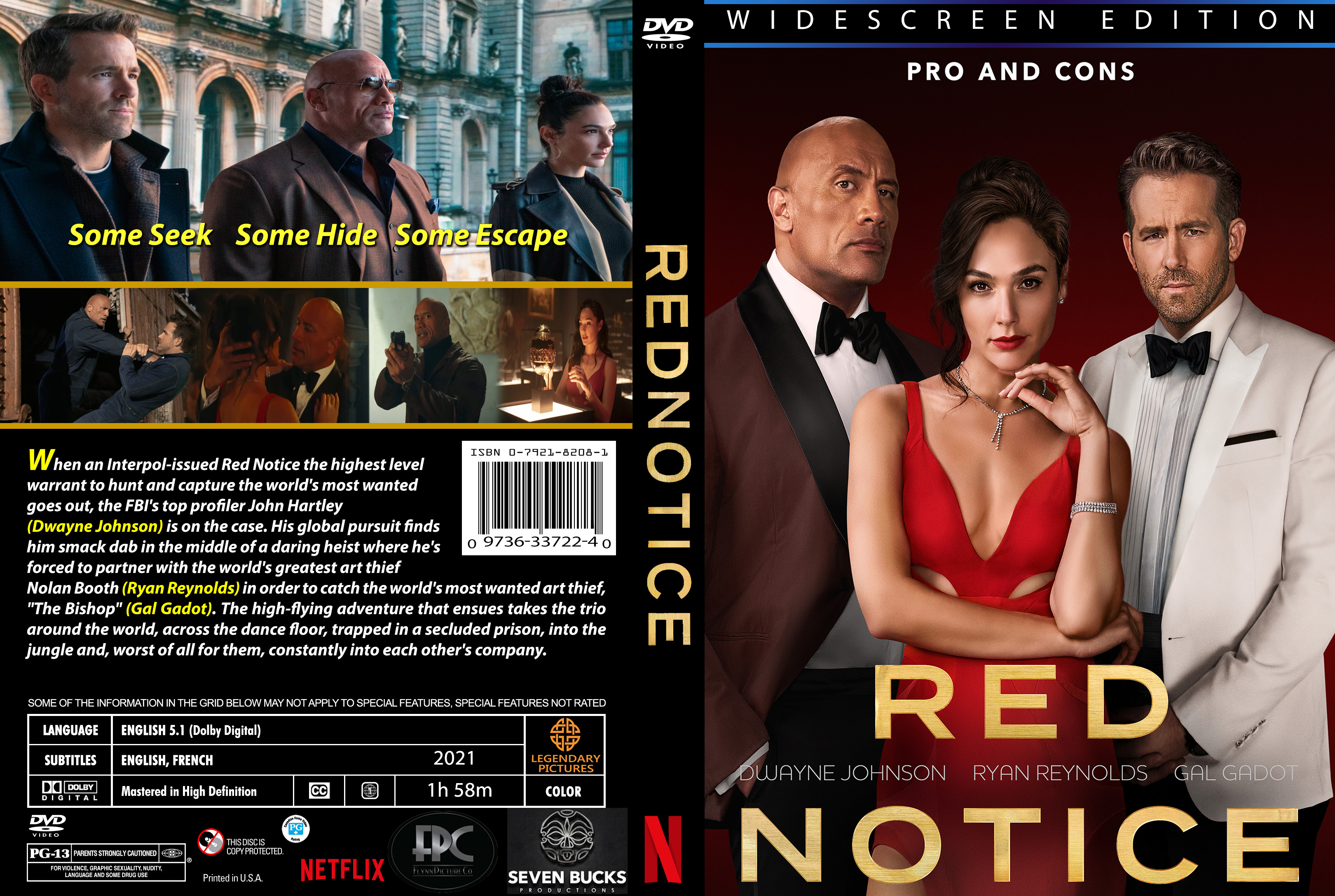 Red Notice 2021 | DVD Covers | Cover Century | Over 1.000.000 Album Art ...