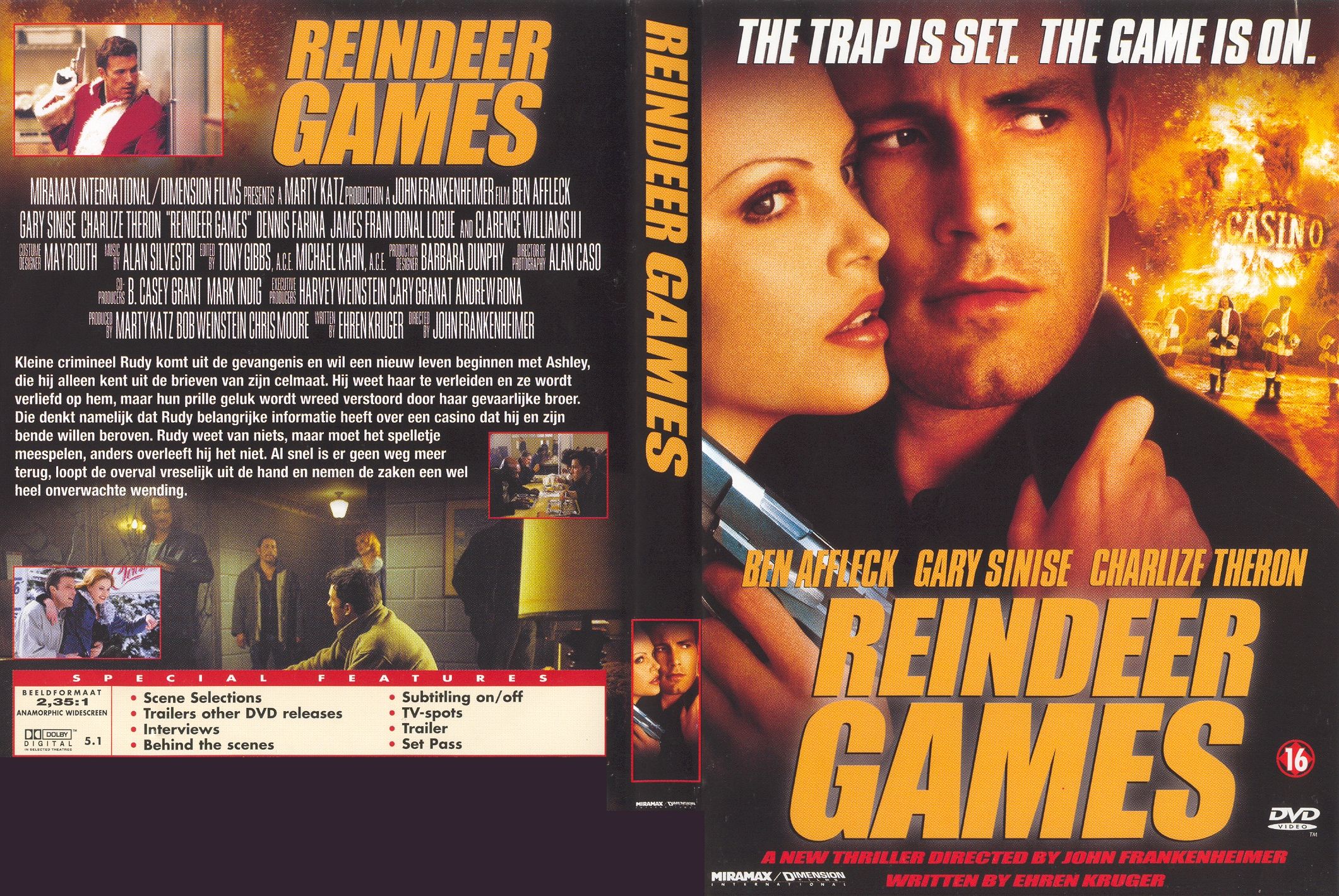 Reindeer Games  Pal Misc Dvd  DVD  Covers Cover Century 