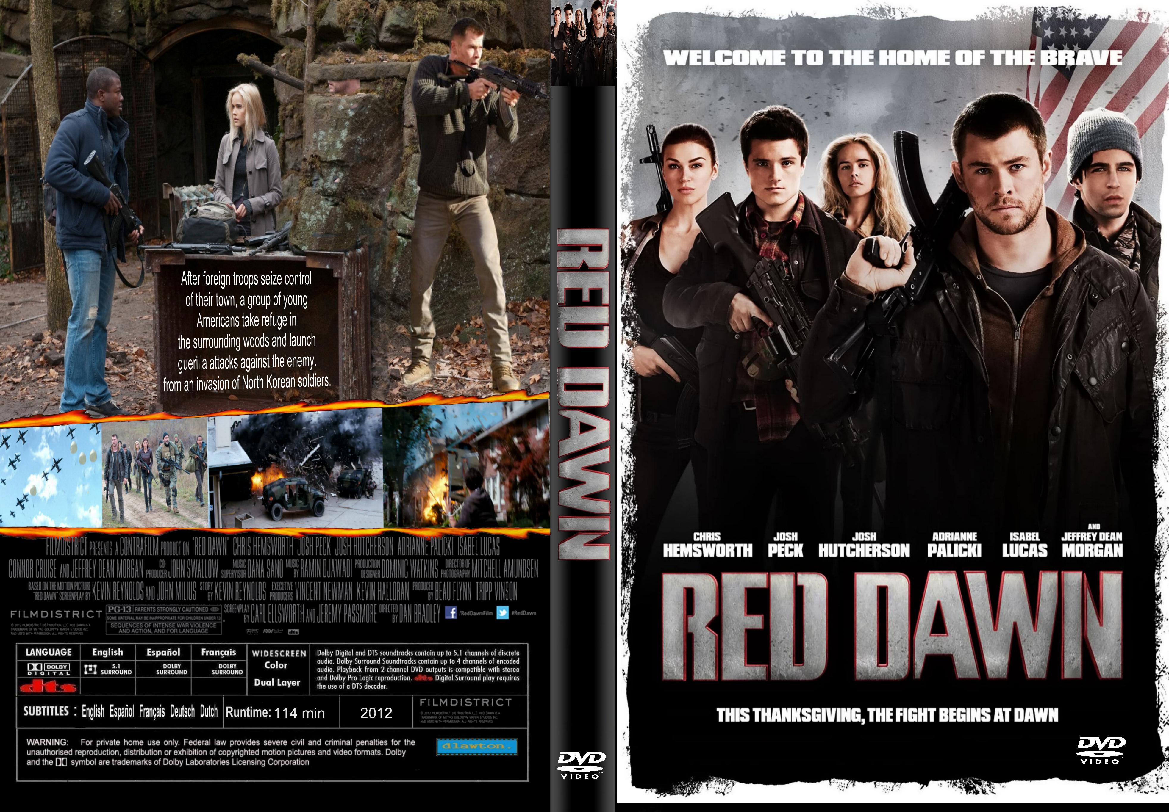 Red Dawn 12 R1 Custom Dvd Covers Cover Century Over 1 000 000 Album Art Covers For Free