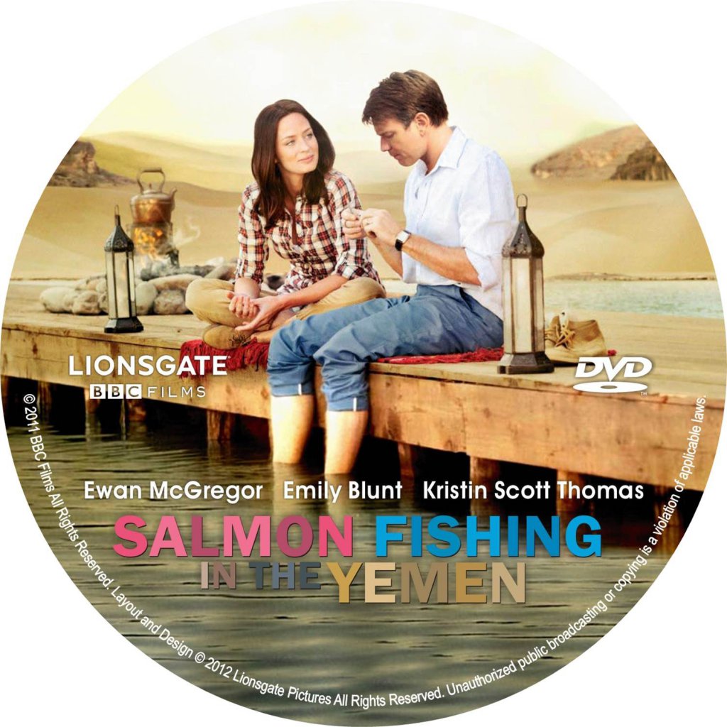 Salmon Fishing in the Yemen Custom CD, DVD Covers