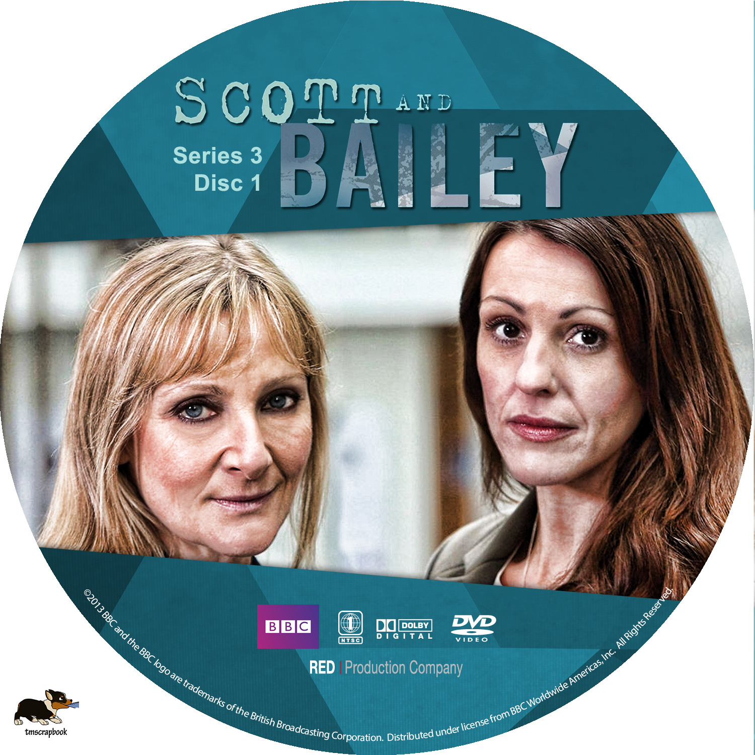 Scott and Bailey S3 D1 | DVD Covers | Cover Century | Over 1.000.000 ...