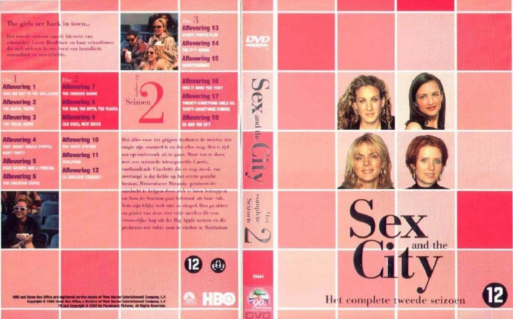 Sex And The City Season 2 Dvd Nl Dvd Covers Cover Century Over 1000000 Album Art Covers 4647