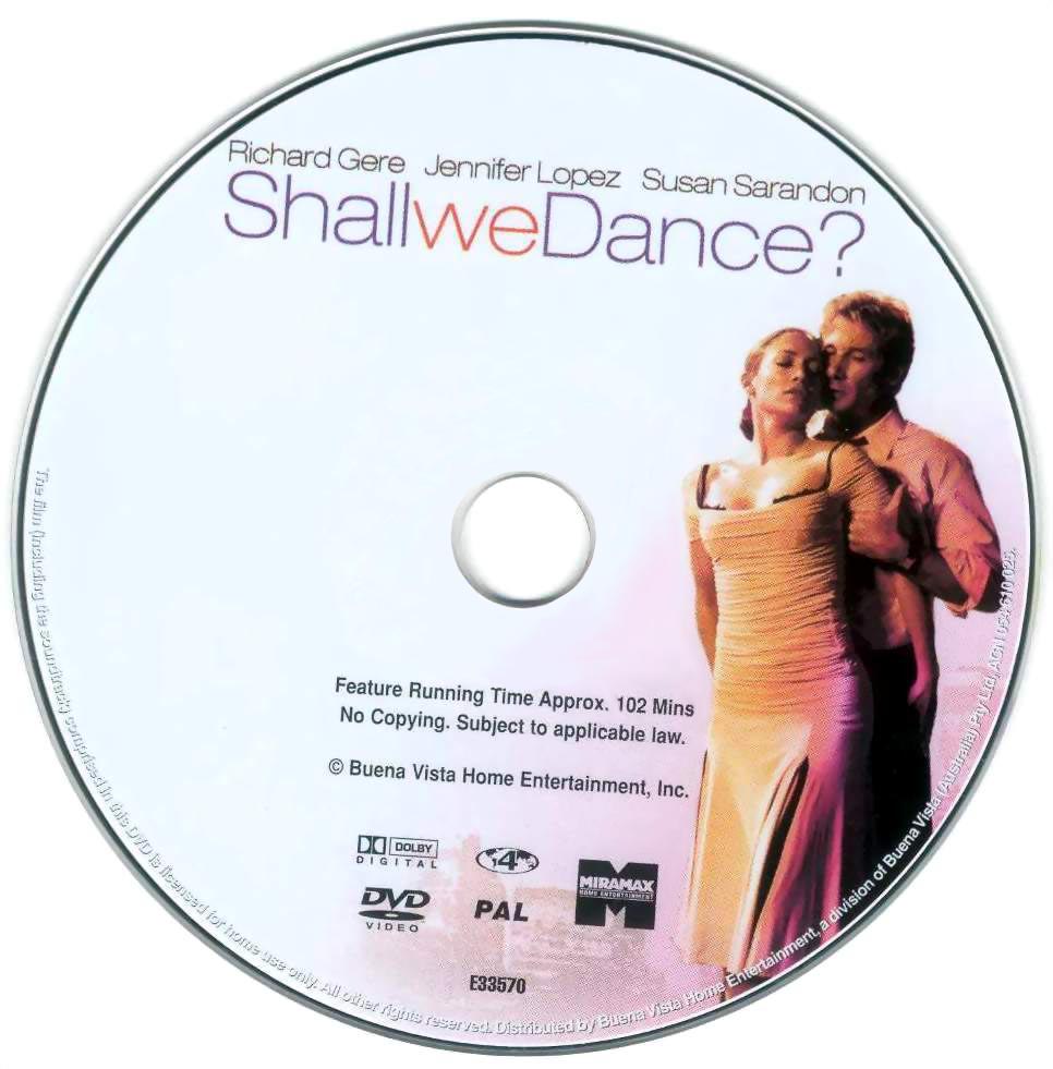 Shall We Dance 2004 Disc Label | DVD Covers | Cover Century | Over 1. ...