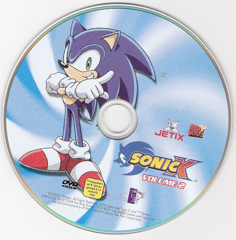 Sonic X Vol 02 Dvd Cd Dvd Covers Cover Century Over 500 000 Album Art Covers For Free