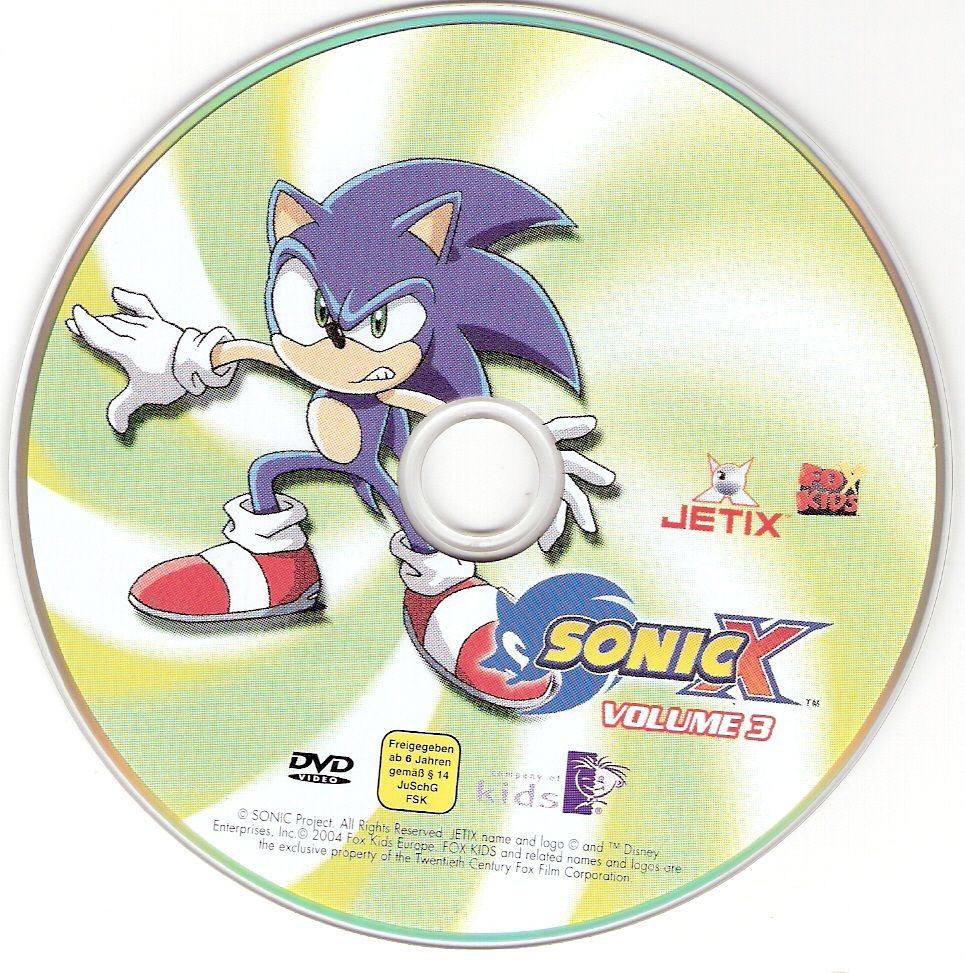 Sonic X Vol 03 Dvd Cd Dvd Covers Cover Century Over 500 000 Album Art Covers For Free