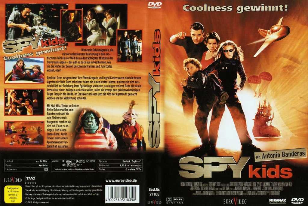 Spy Kids DVD DE | DVD Covers | Cover Century | Over 1.000.000 Album Art ...