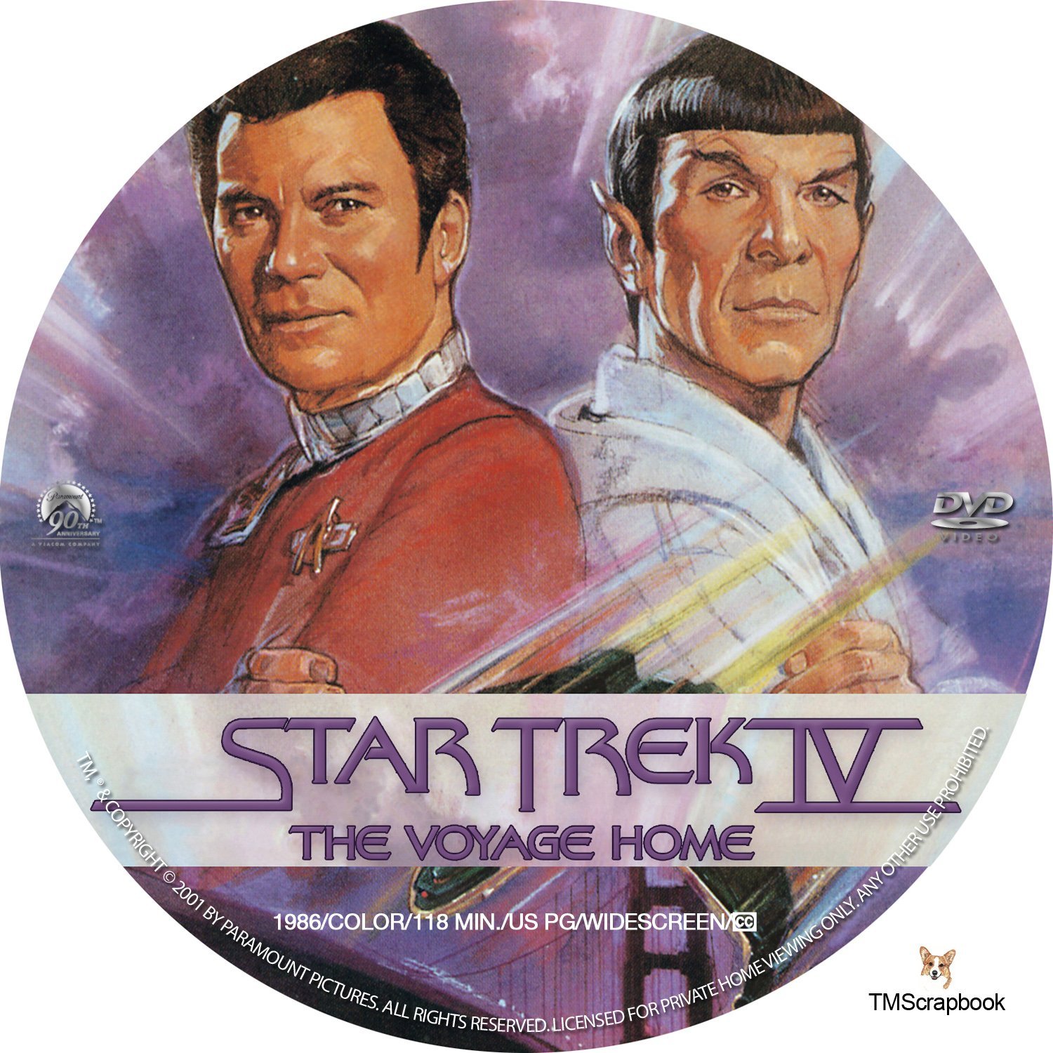 star trek the voyage home dvd