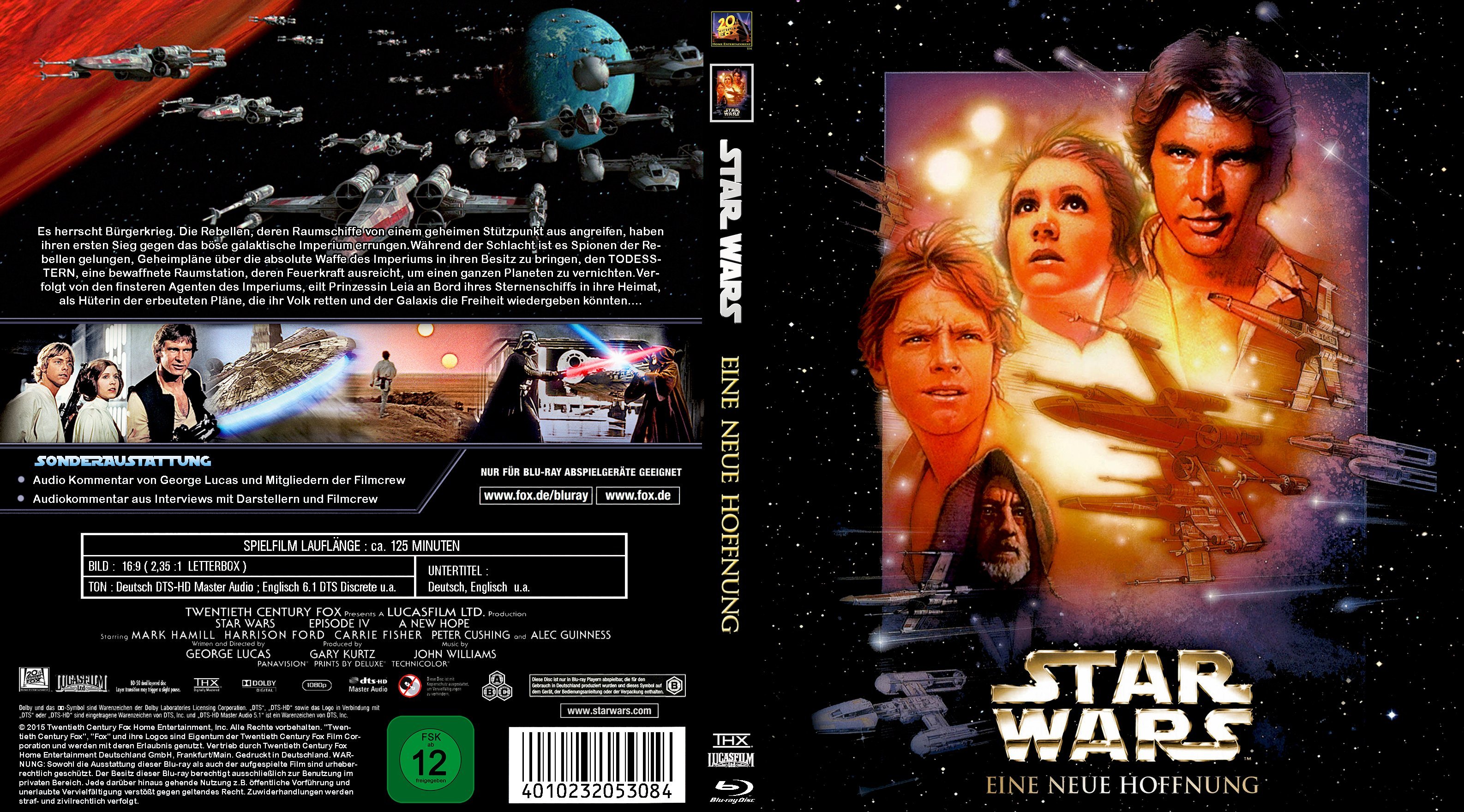 Star Wars Eine neue Hoffnung 1 | DVD Covers | Cover Century | Over 1. ...