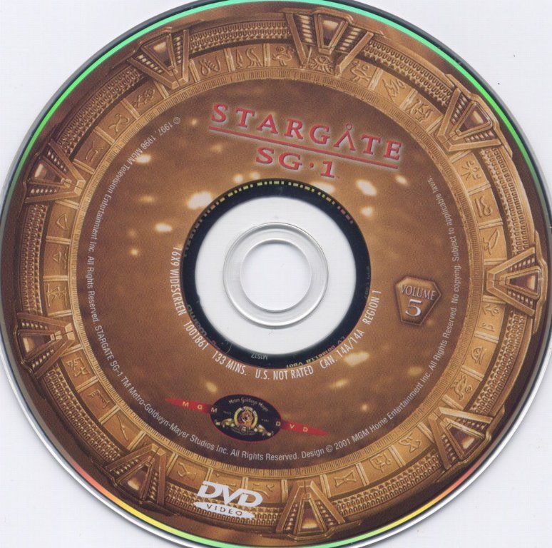Stargate Sg 1 Season 01 Vol. 05 DVD CD | DVD Covers | Cover Century ...