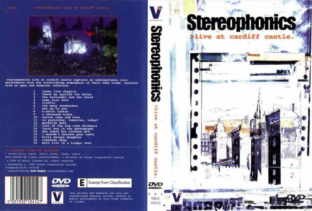 Stereophonics Live At Cardiff DVD US | DVD Covers | Cover Century ...