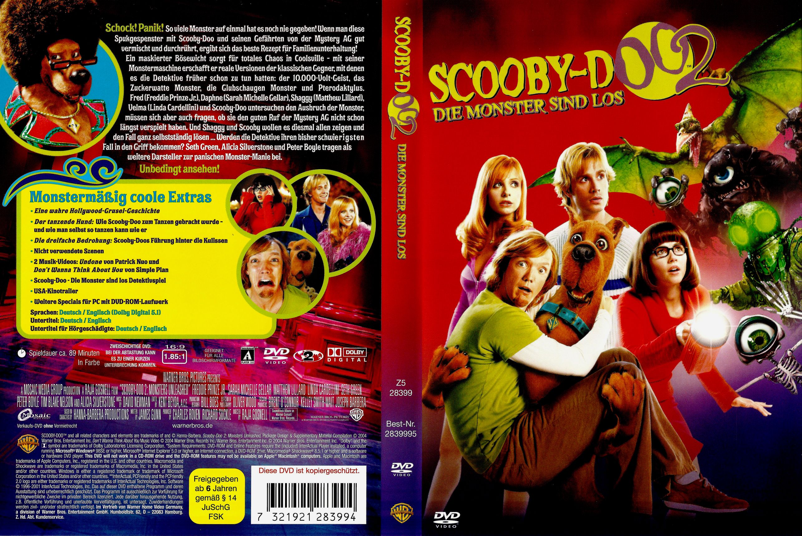  scooby  doo  2 version 1 DVD  Covers  Cover  Century Over 