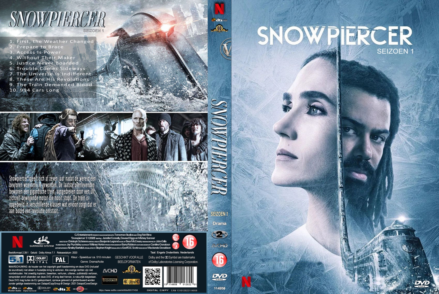 snowpiercer s1 (2020) DVD Cover | DVD Covers | Cover Century | Over 1. ...