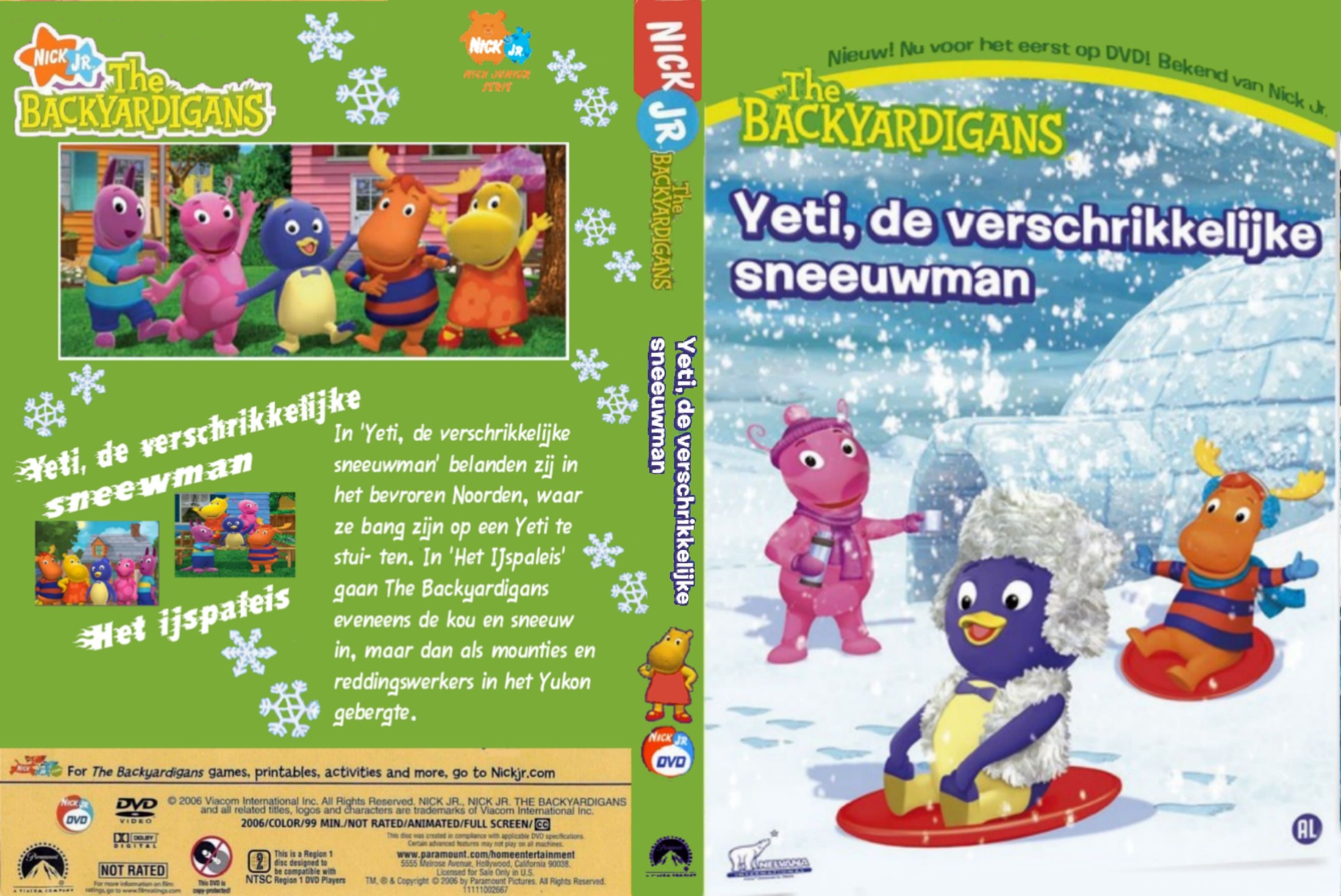 The Backyardigans Yeti De Verschrikkelijke Sneeuwman Dvd Nl Dvd Covers Cover Century Over 500 000 Album Art Covers For Free