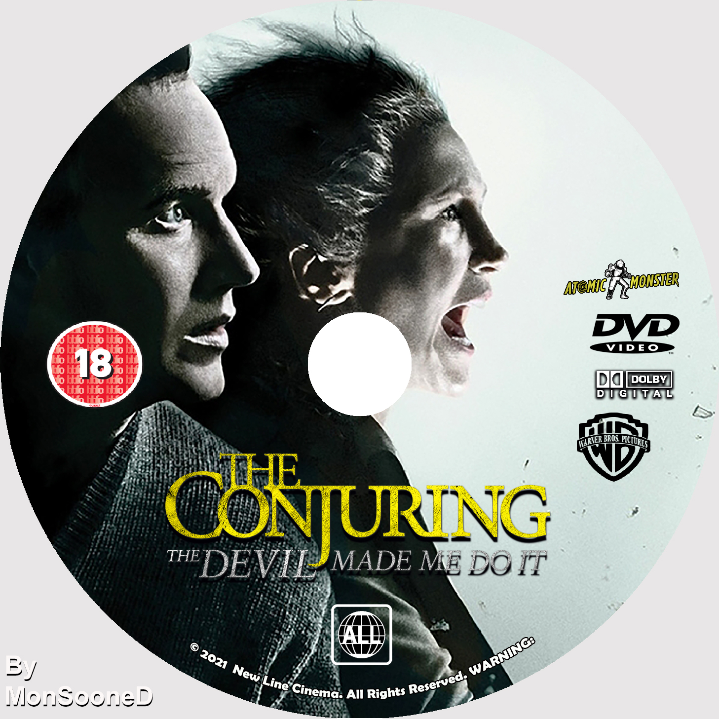 The Conjuring The Devil Made Me Do It Dvd Disc Dvd Covers