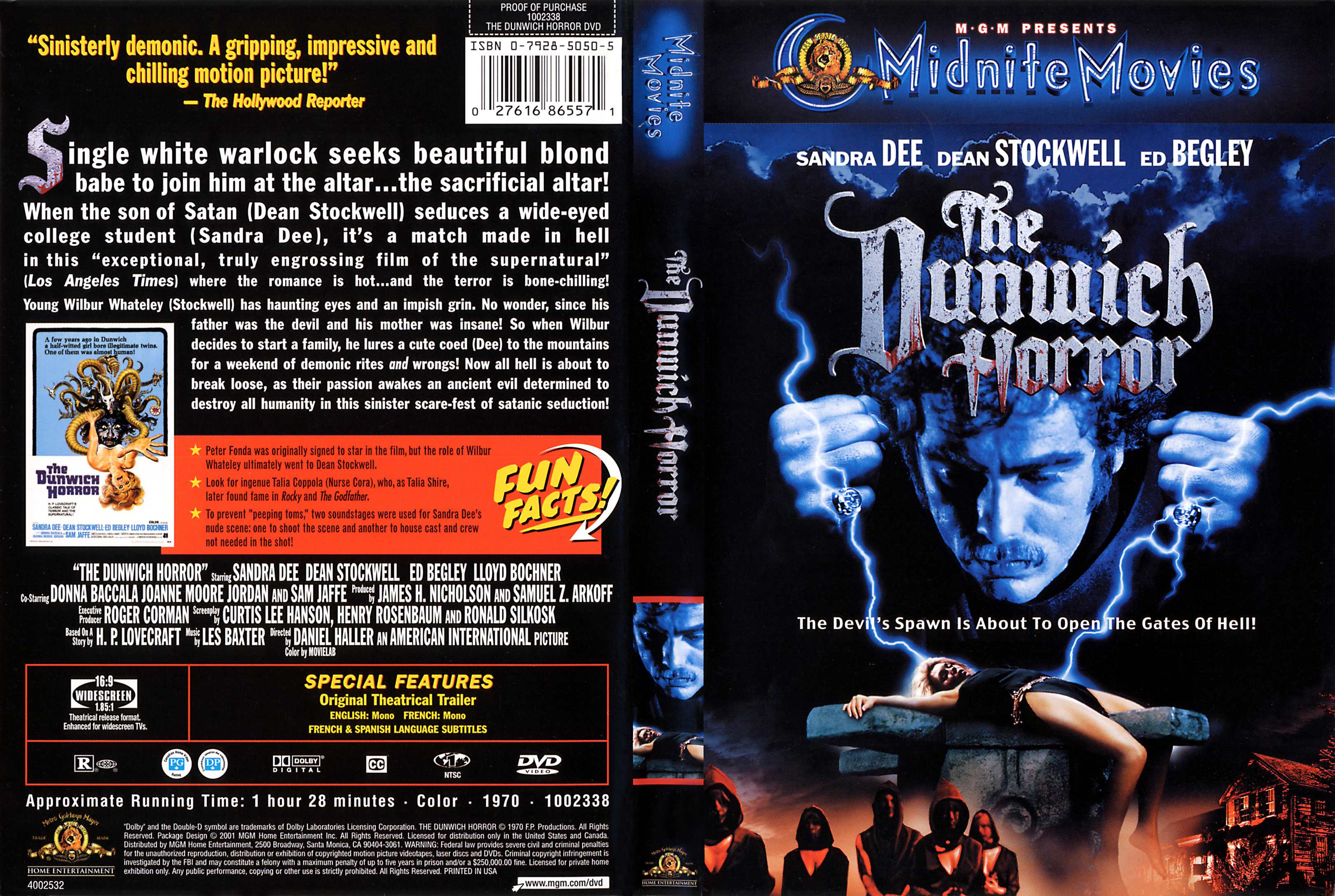 The Dunwich Horror | DVD Covers | Cover Century | Over 1.000.000 Album ...