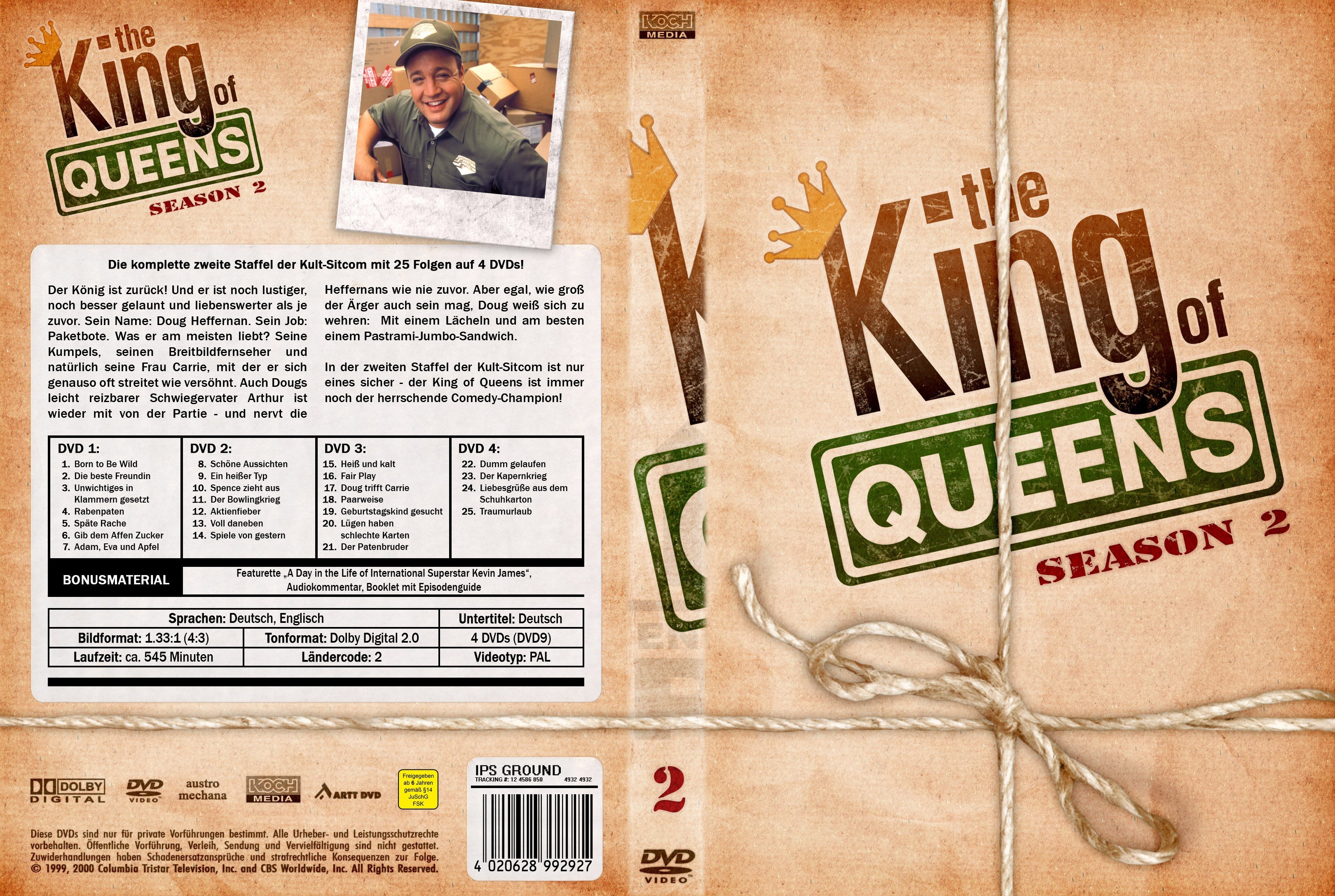 The King Of Queens Staffel 2 Dvd Covers Cover Century Over 1000000 Album Art Covers For Free