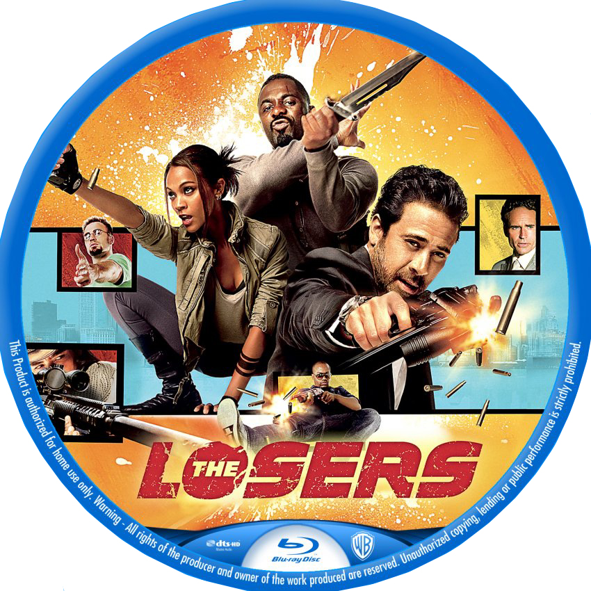 The Losers 2010 R1 Disc | DVD Covers | Cover Century | Over 1.000.000 ...