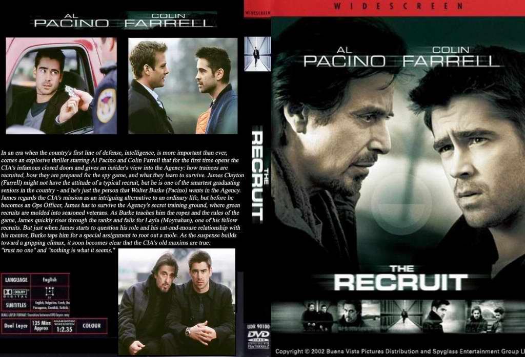 The Recruit DVD US | DVD Covers | Cover Century | Over 500.000 Album