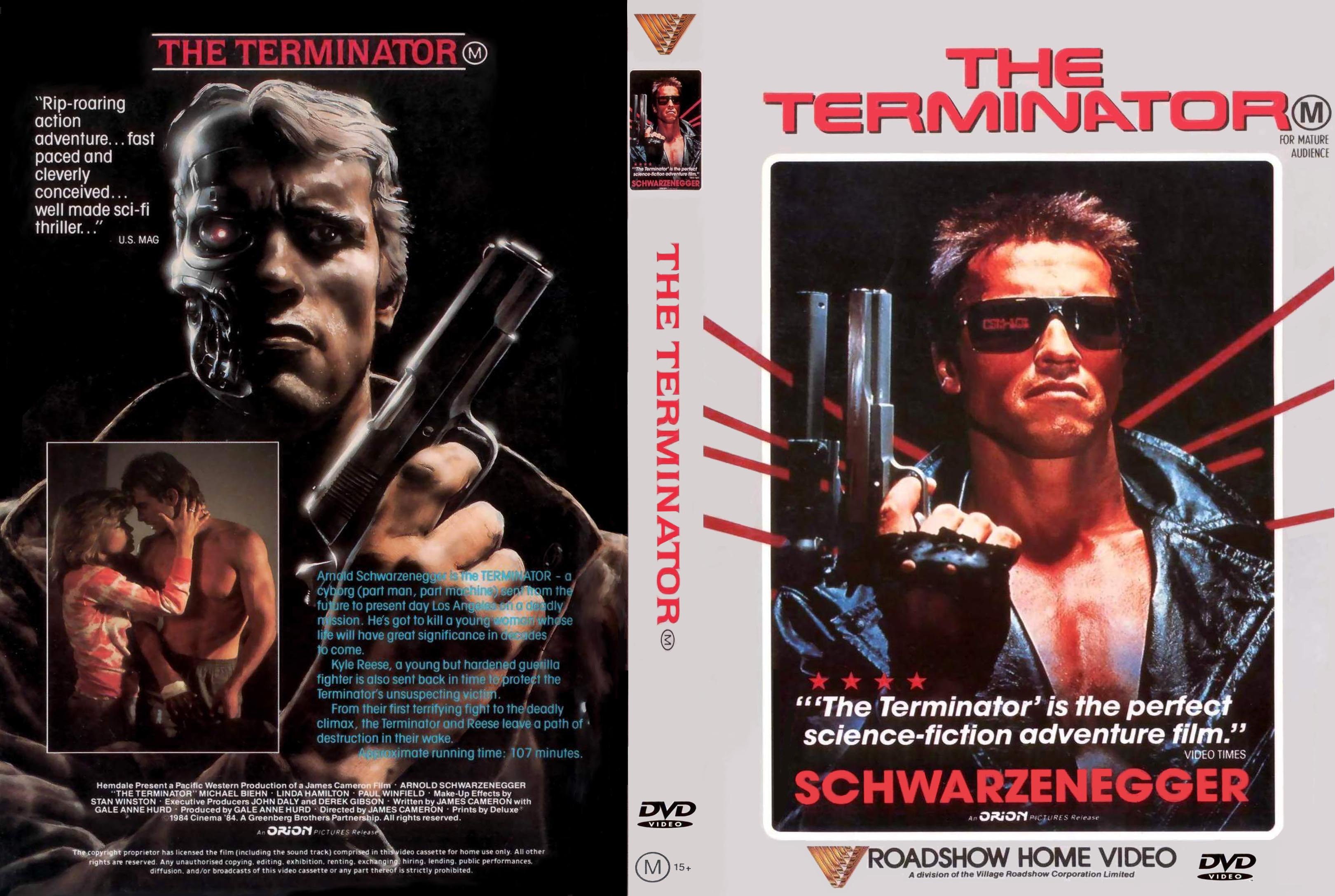 The Terminator 1984 WS R4 Original | DVD Covers | Cover Century | Over ...