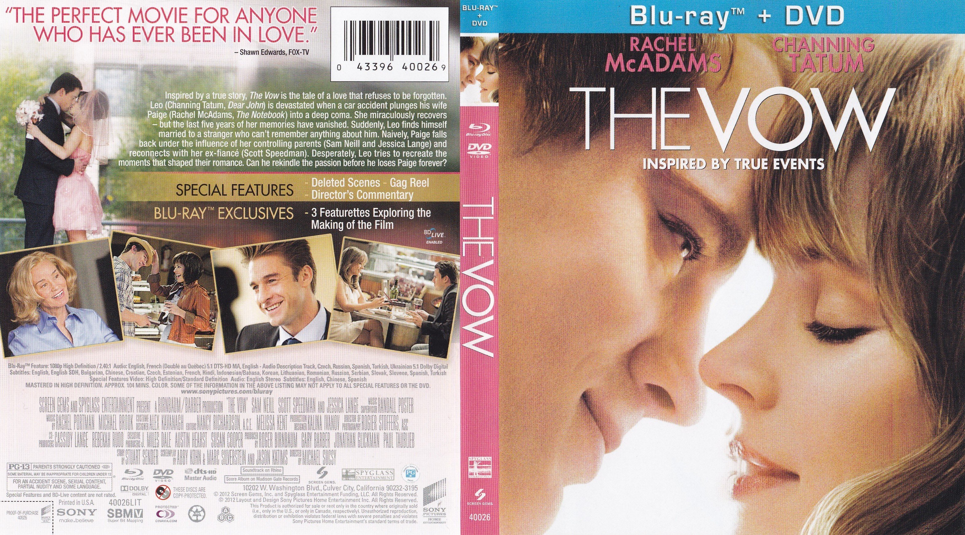 The Vow Front | DVD Covers | Cover Century | Over 1.000.000 Album Art ...