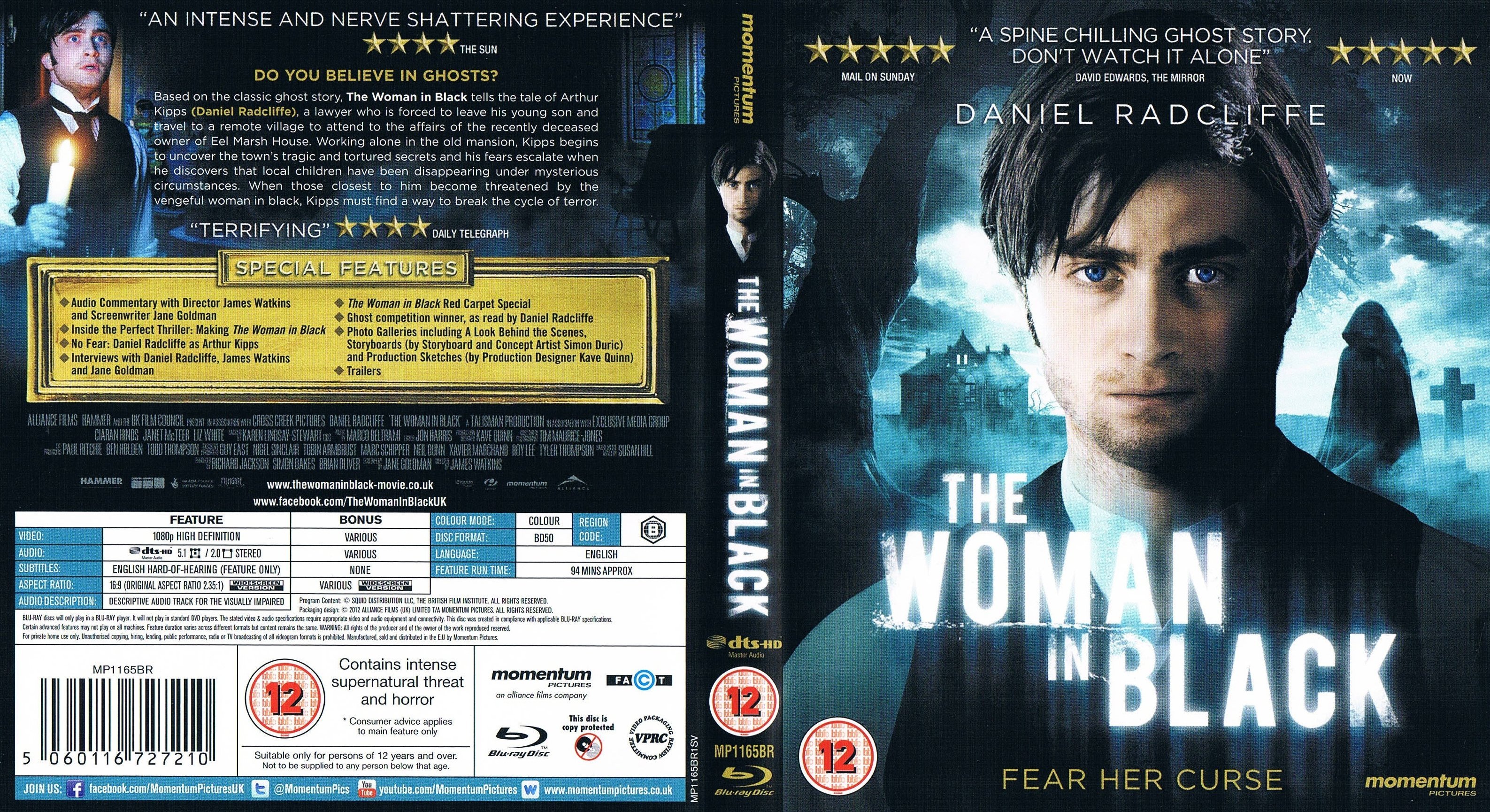 The Woman In Black R2 1 | DVD Covers | Cover Century | Over 1.000.000 ...