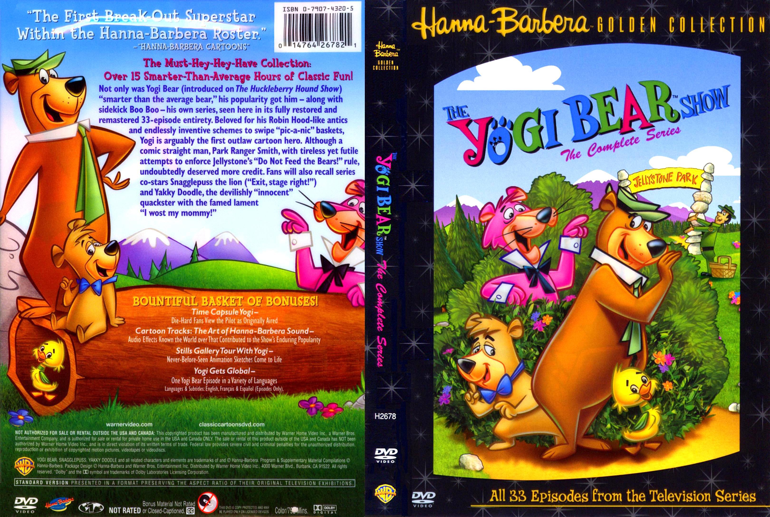 The Yogi Bear Show Complete Series R1 | DVD Covers | Cover Century ...