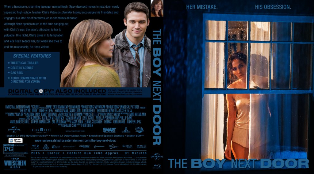 The Boy Next Door Custom Bd Cover Pips Dvd Covers Cover