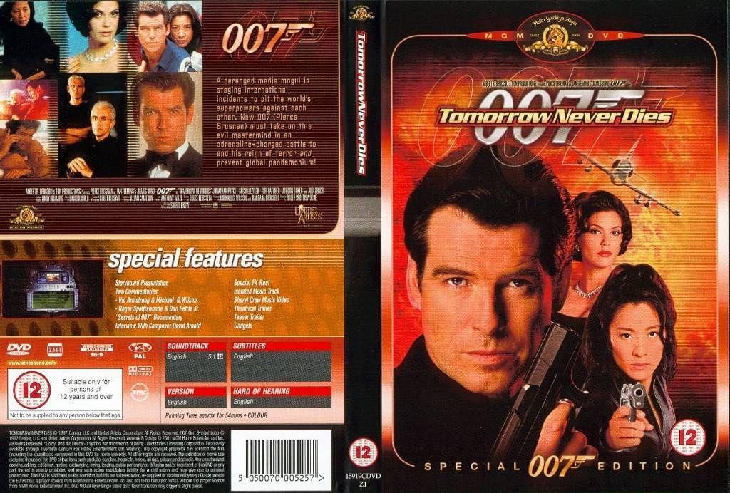 Tomorrow Never Dies DVD US | DVD Covers | Cover Century | Over 1.000. ...