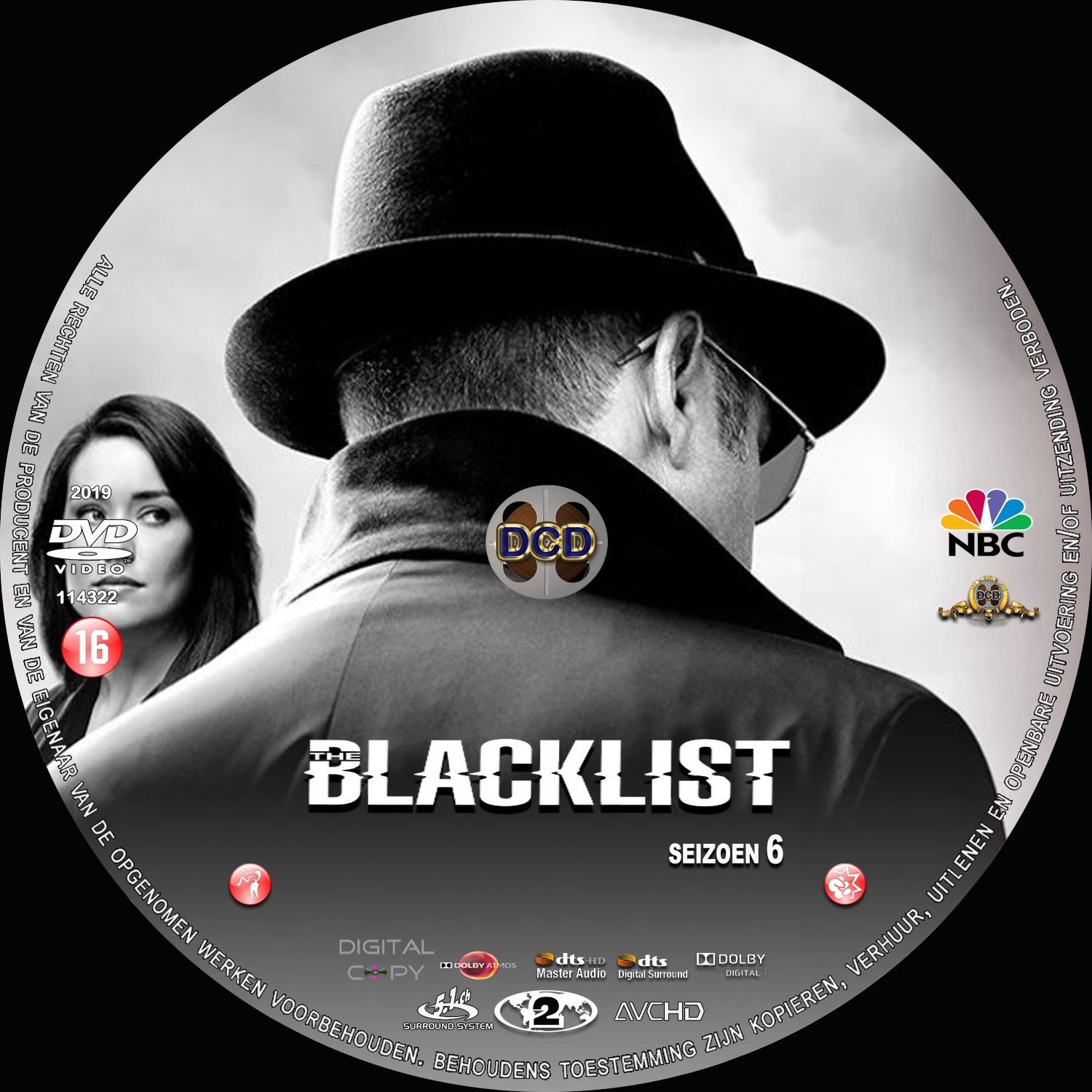 the blacklist s6 (2019) DVD Cover CD | DVD Covers | Cover Century ...