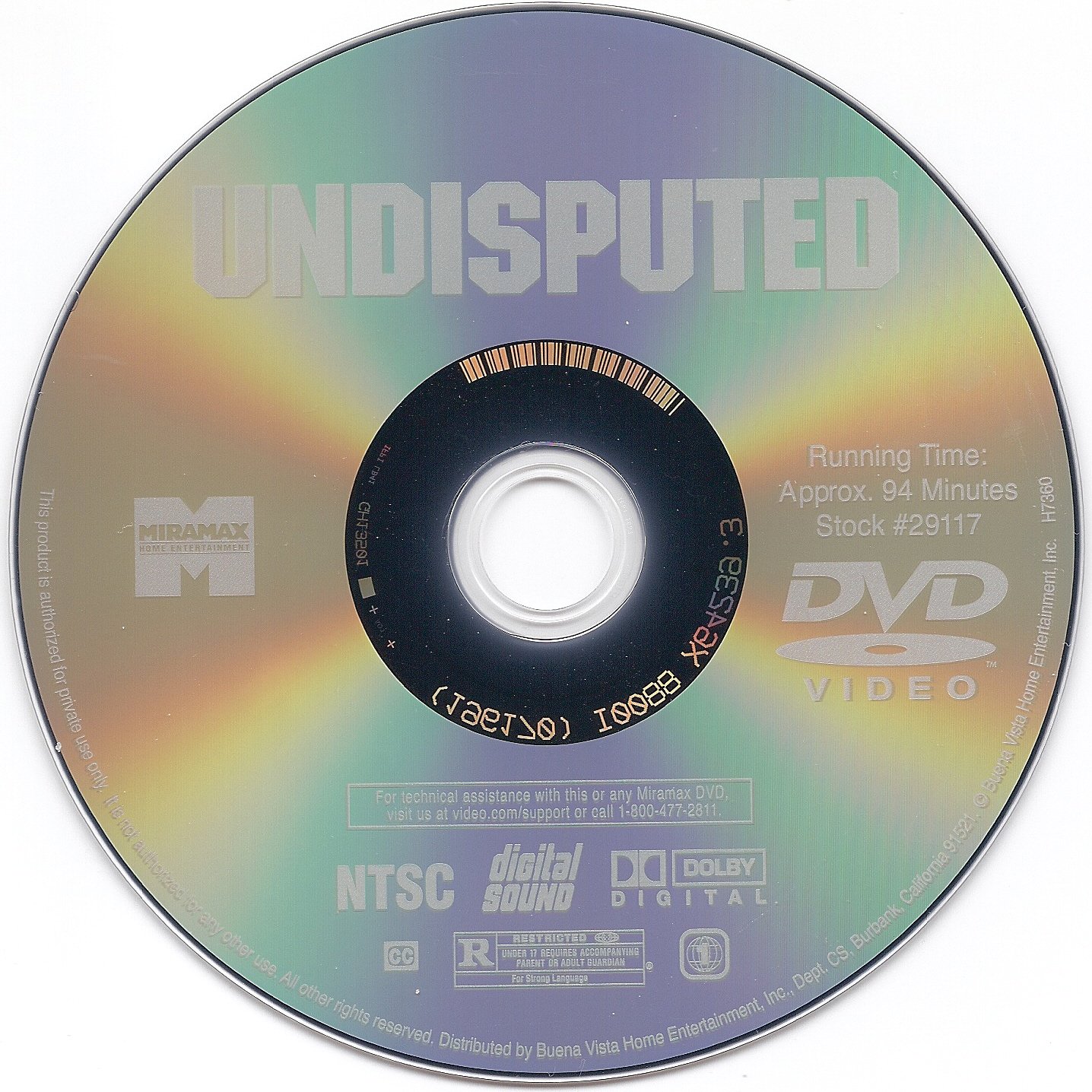 Undisputed 2002 WS R1 | DVD Covers | Cover Century | Over 1.000.000 ...