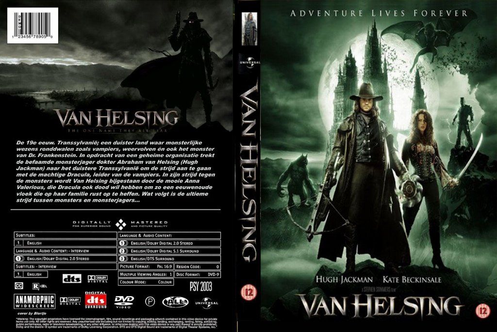 Van Helsing Dvd Nl Dvd Covers Cover Century Over 500 000 Album Art Covers For Free