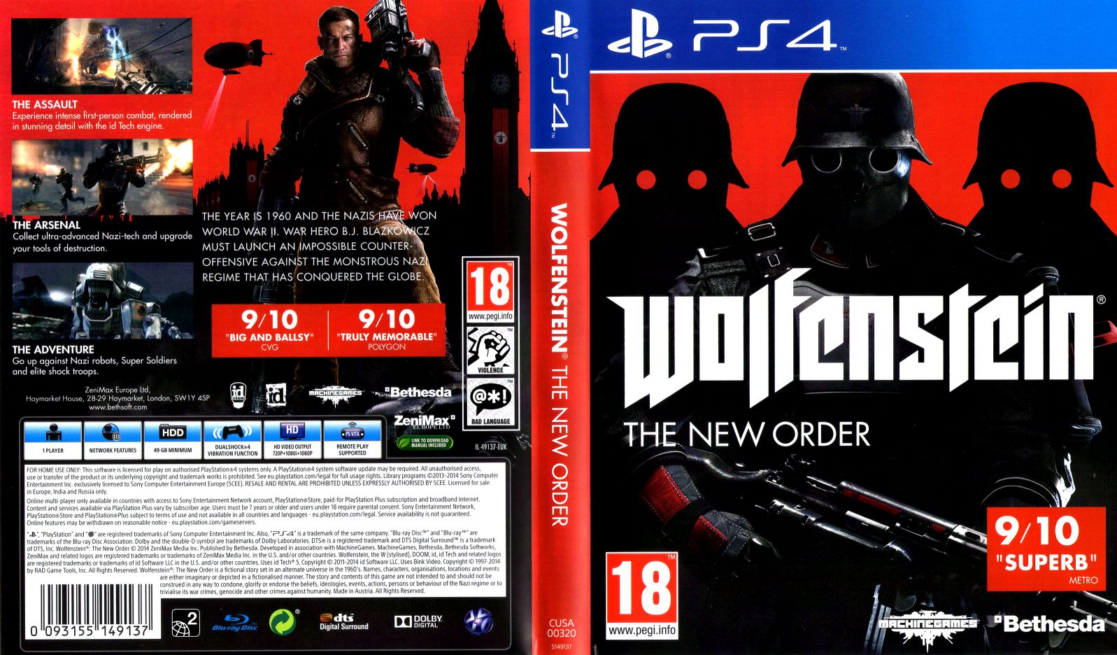 wolfenstein the new order pc