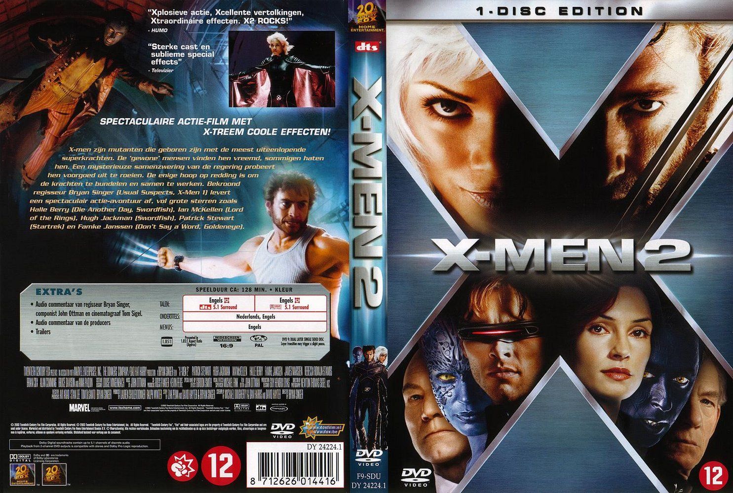 X MEN 2 MISC DVD | DVD Covers | Cover Century | Over 1.000.000 Album ...