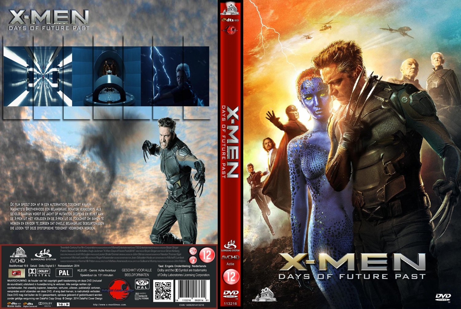 x men days of future past (2014) DVD Cover | DVD Covers | Cover Century ...