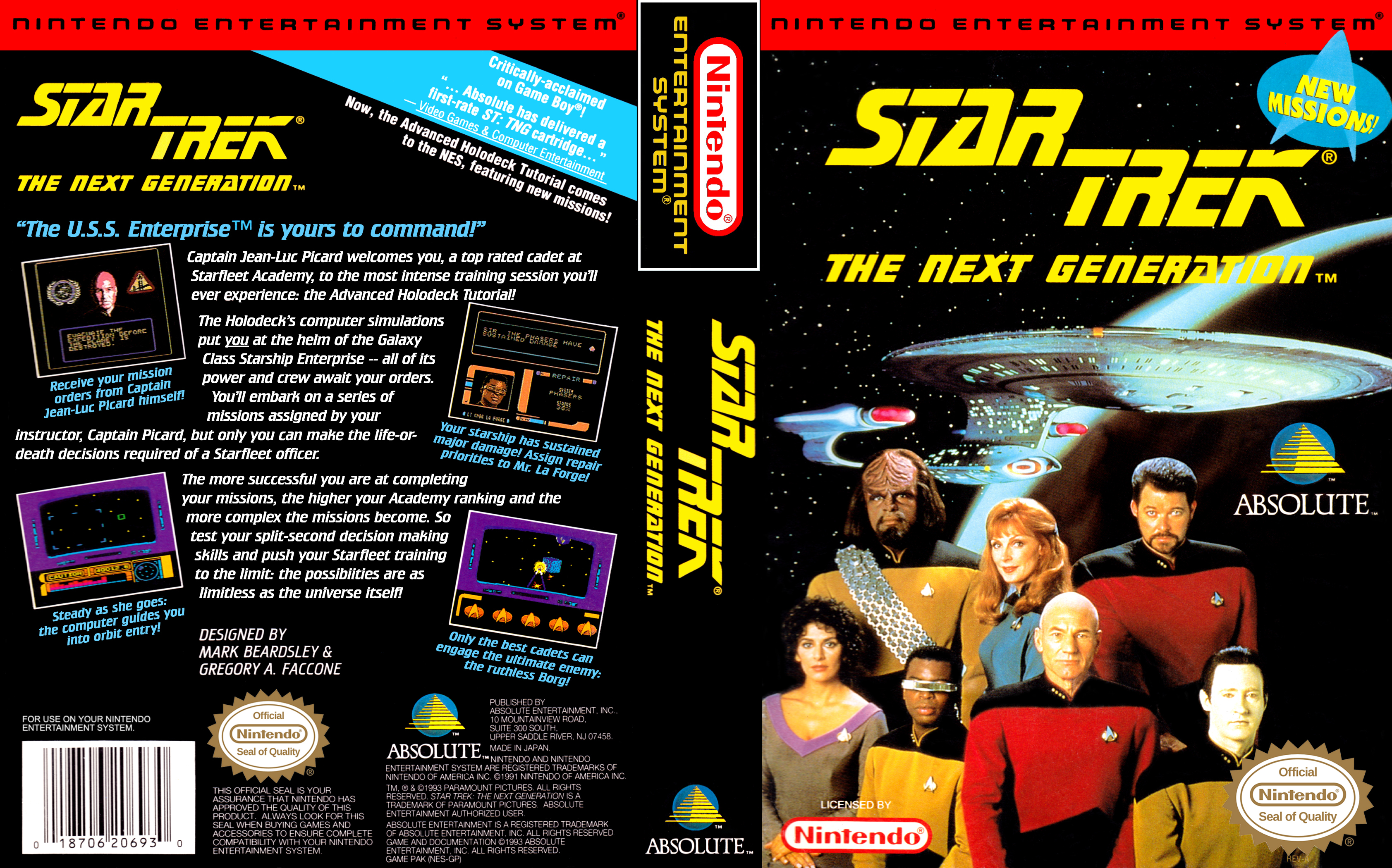 star trek nes