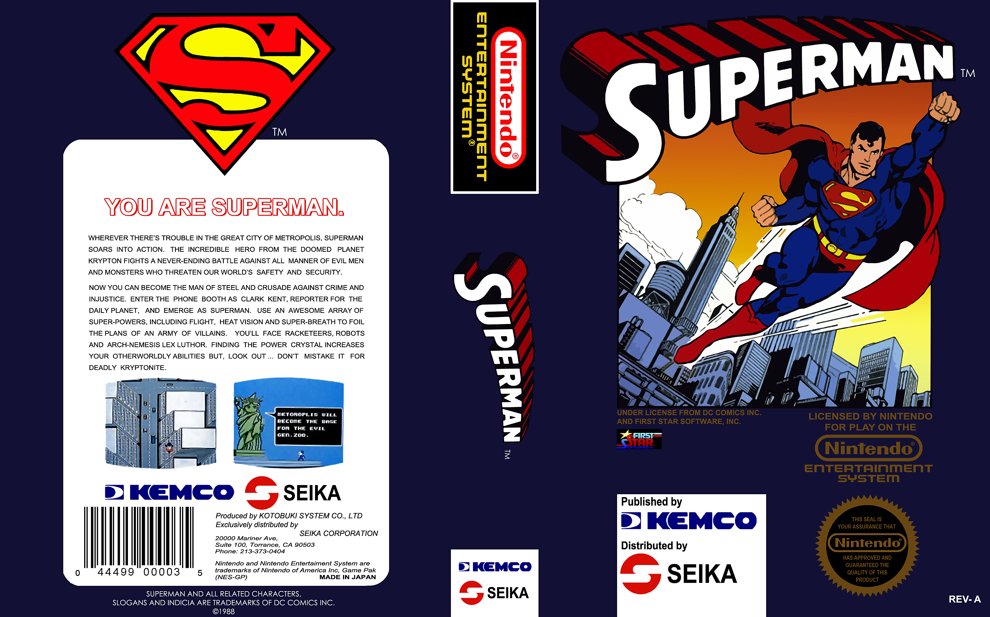 superman nes