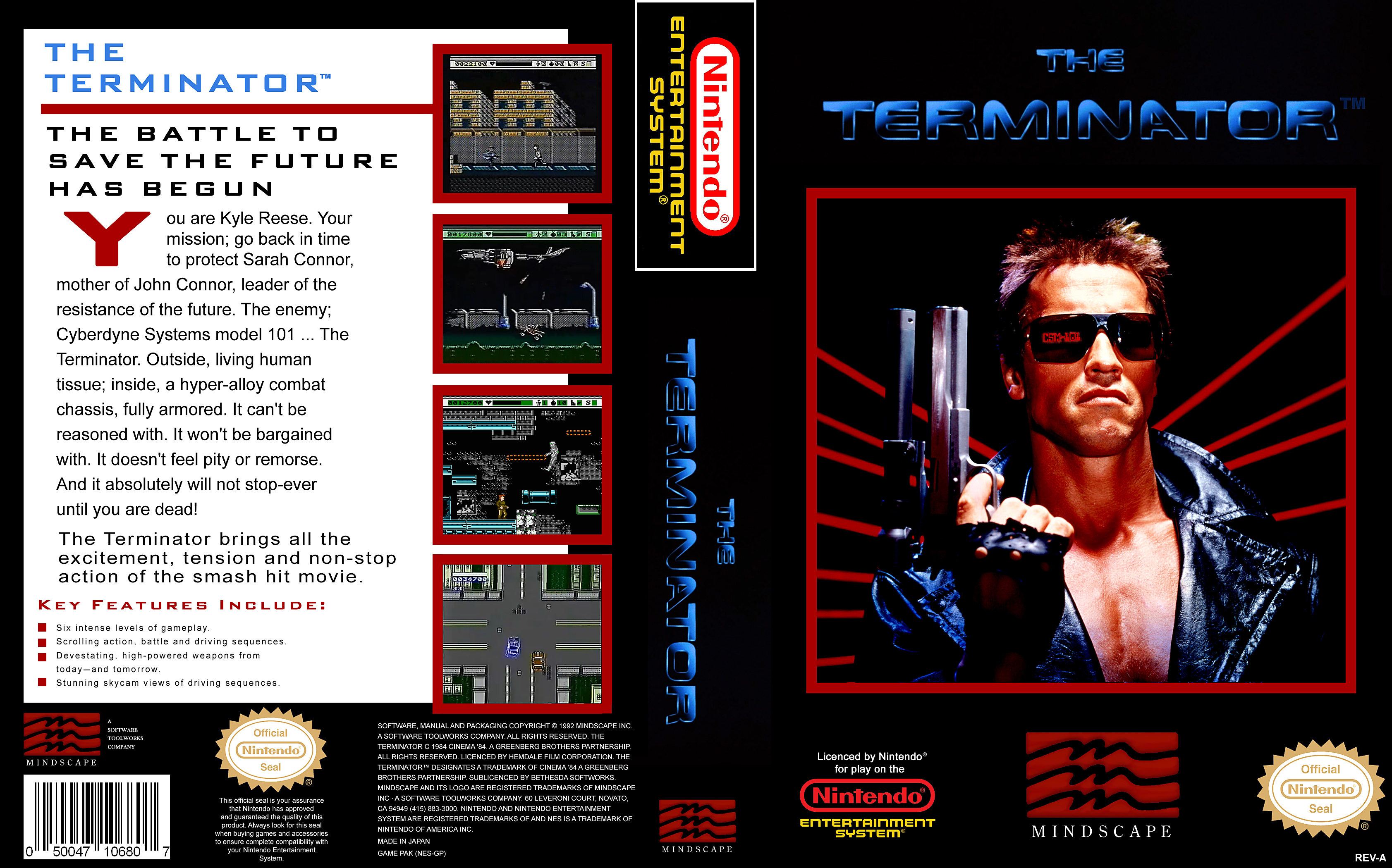 terminator nes