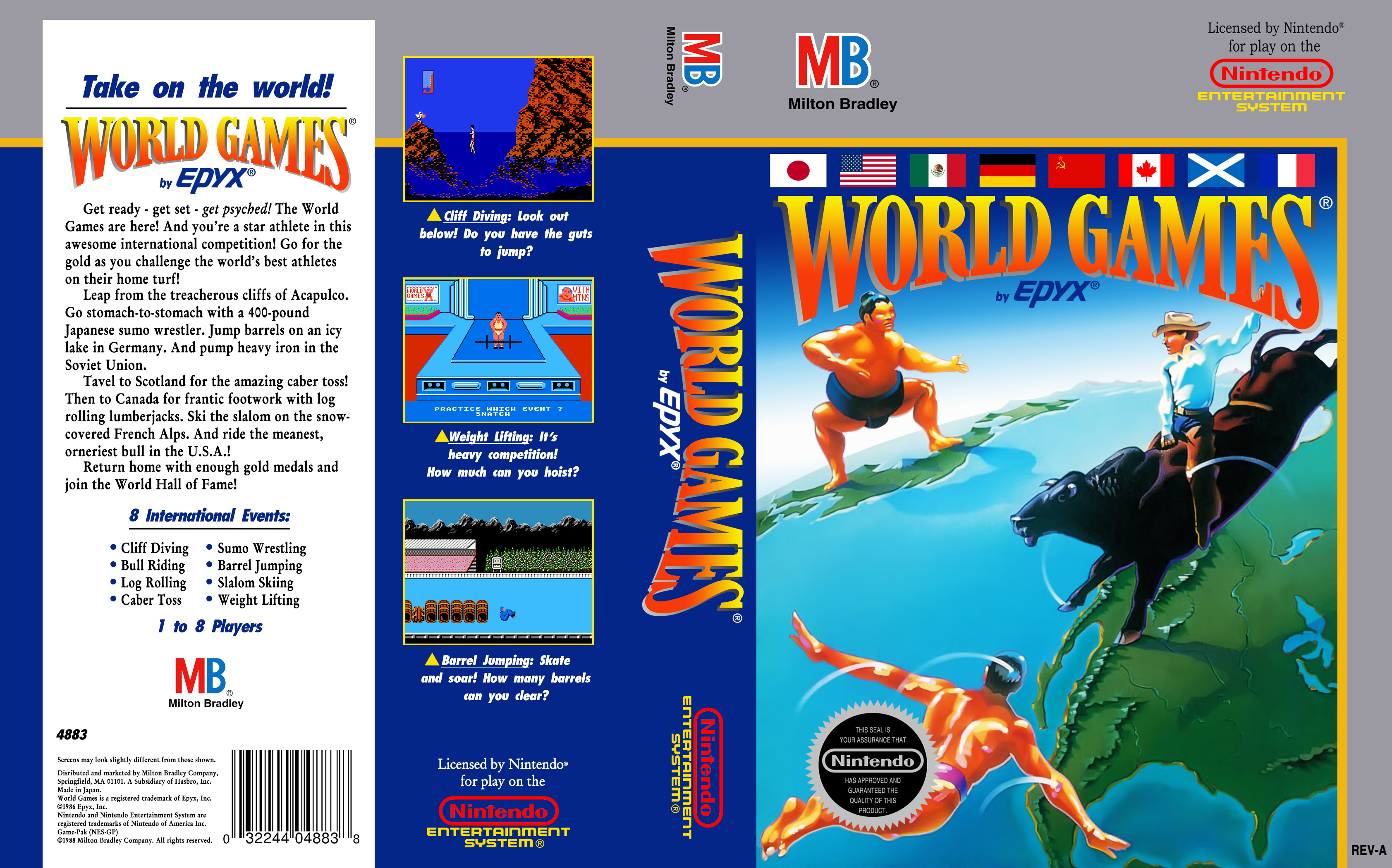 world games nes