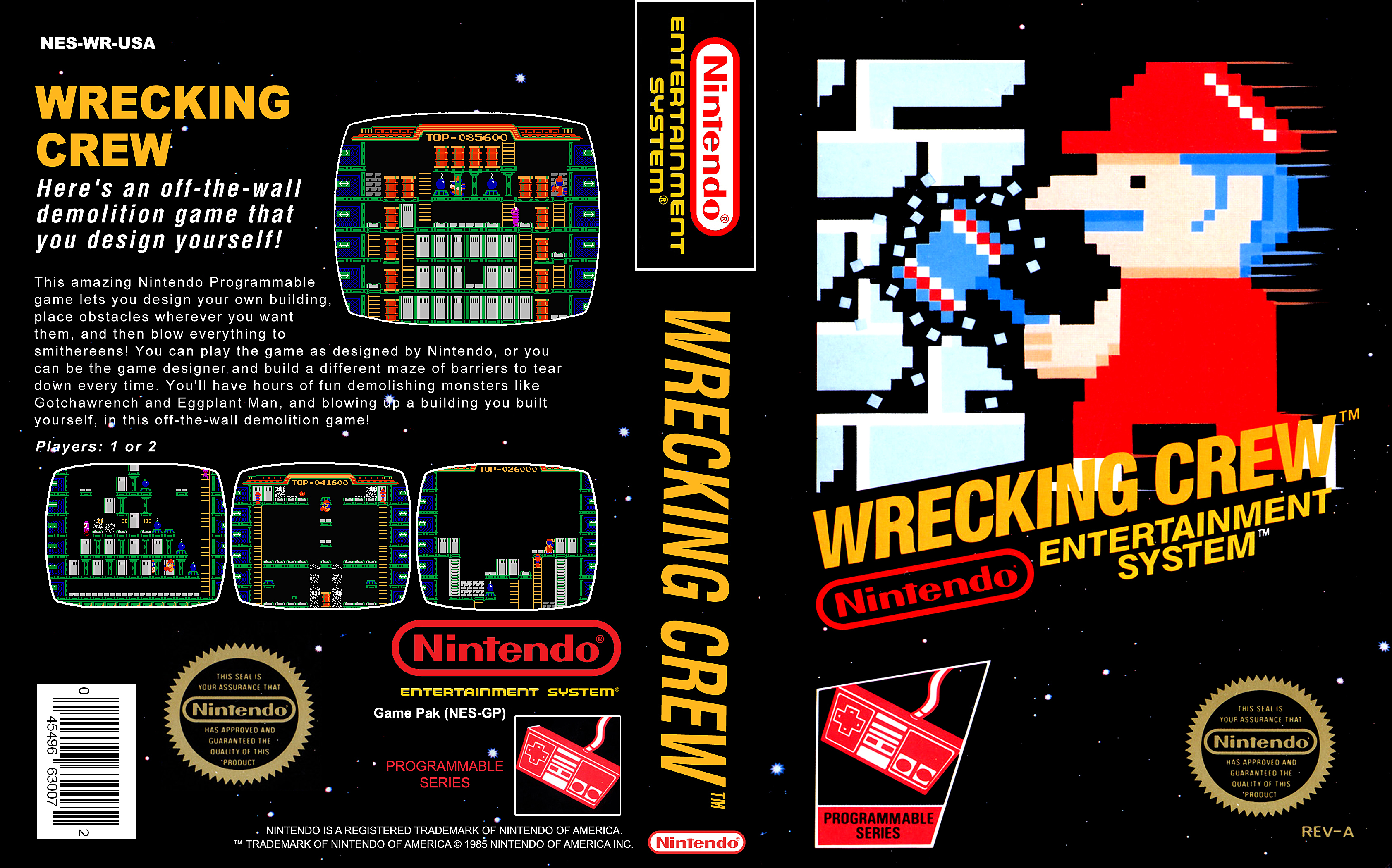 wrecking crew nes