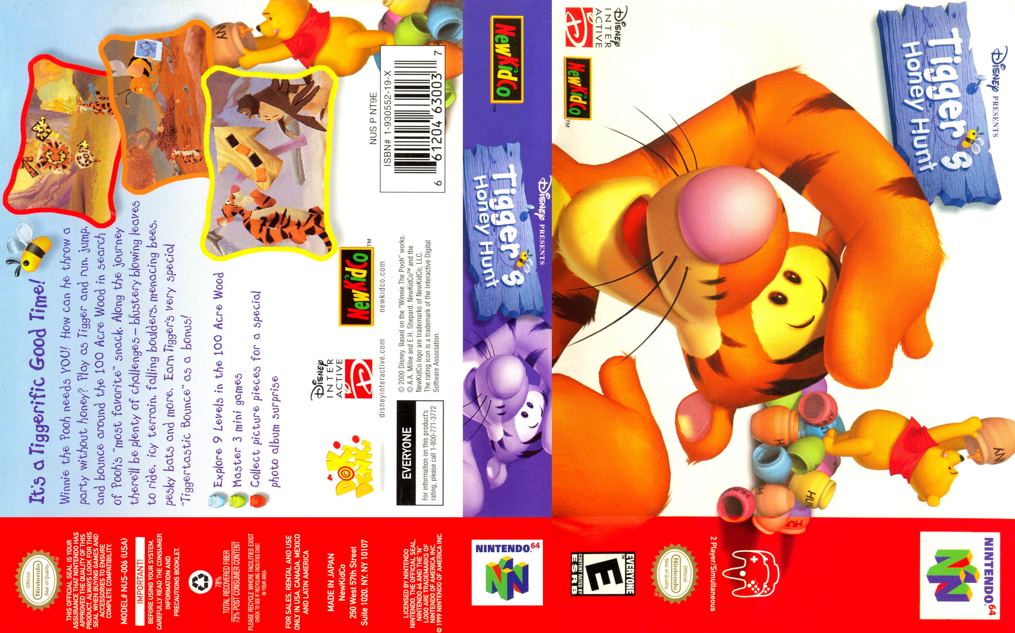 tigger's honey hunt n64