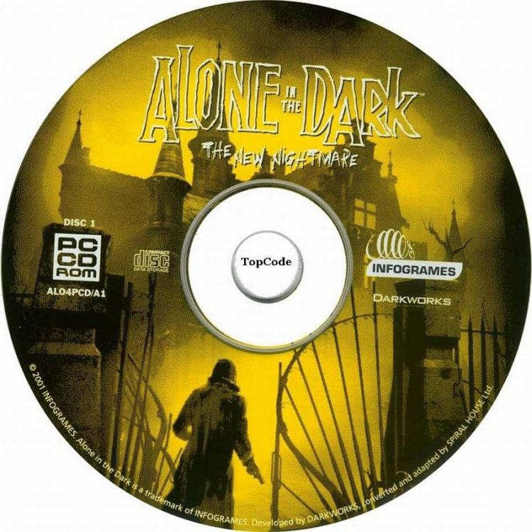 alone in the dark the new nightmare cd1 | PC Covers | Cover Century ...