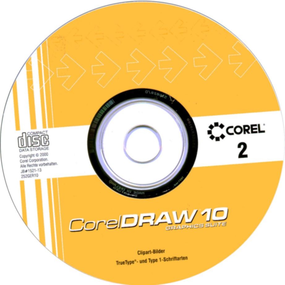 corel draw 10 upgrade cd2 | PC Covers | Cover Century | Over 1.000.000 ...