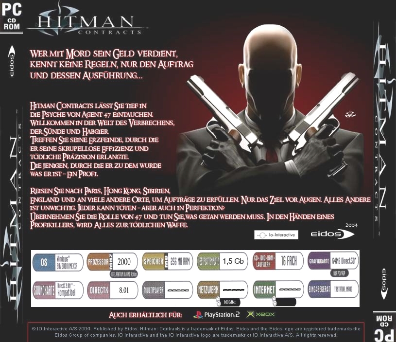 Hitman 3 Contracts B | PC Covers | Cover Century | Over 1.000.000 Album ...