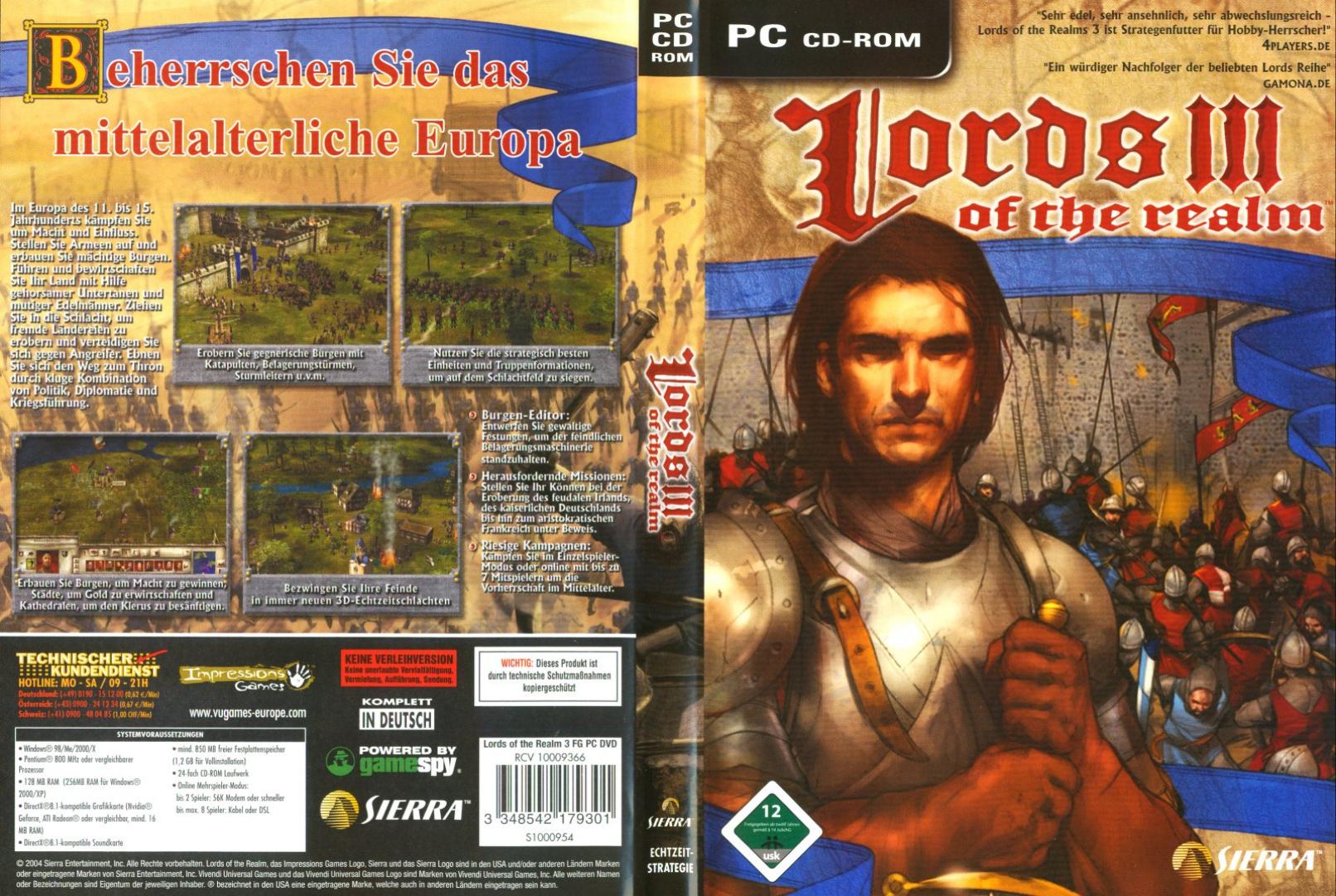 Lords Of The Realm Iii D Pc Covers Cover Century Over 500 000 Album Art Covers For Free