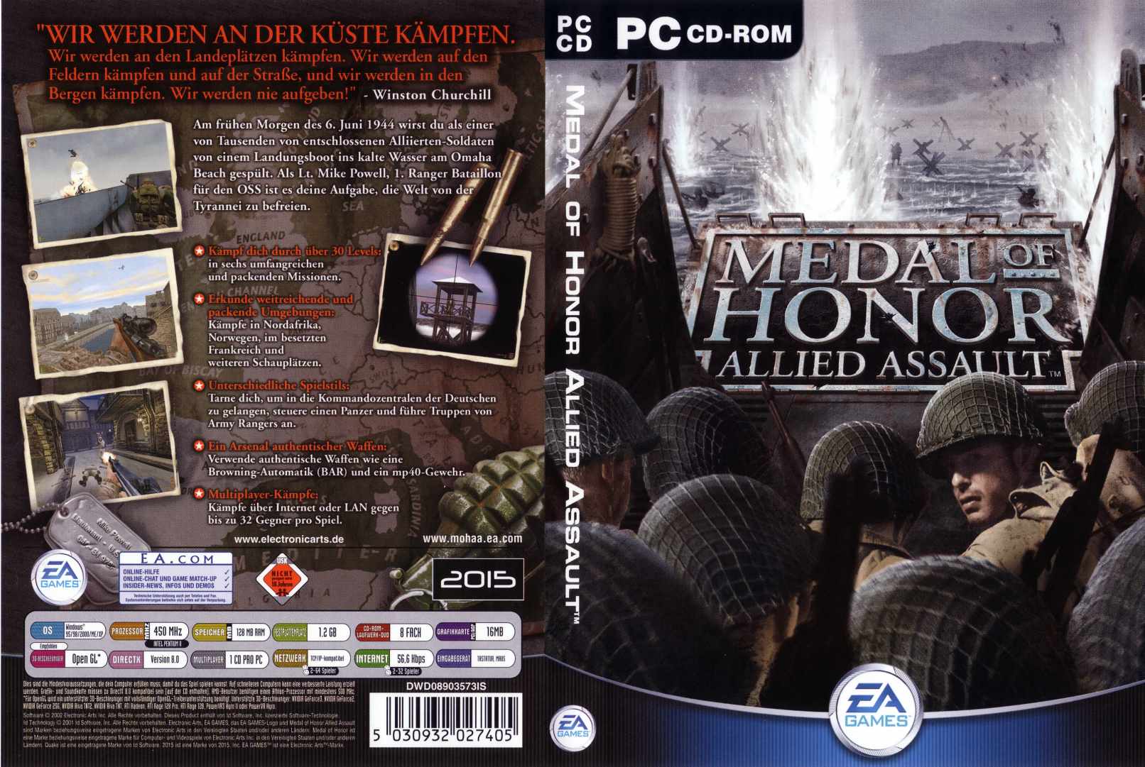 medal of honor pc allied assault