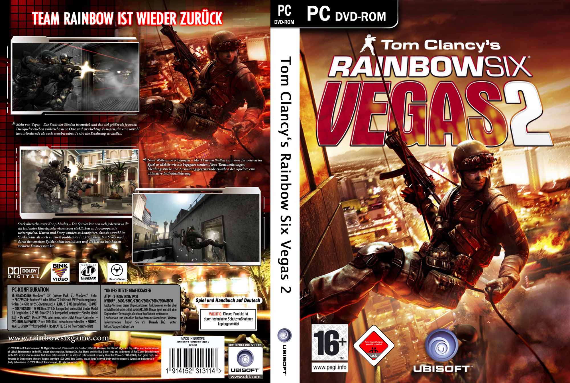 what is the cd key for rainbow six vegas 2 steam