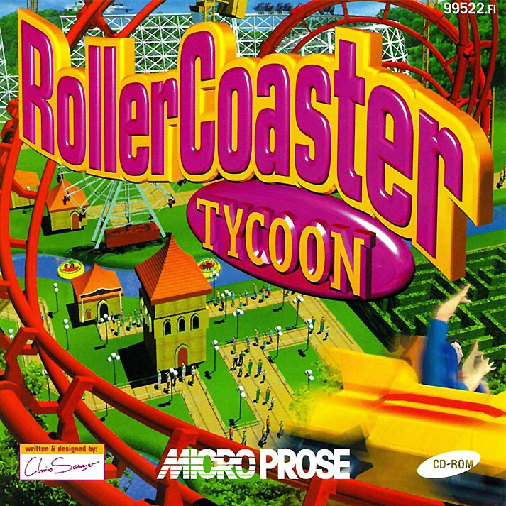 Roller Coaster Tycoon German front | PC Covers | Cover Century | Over 1 ...